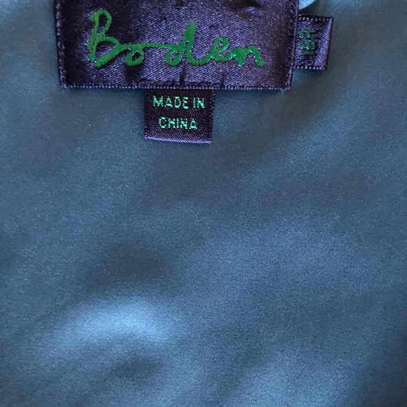 Burnout velvet v neck dress with side zipper - Picture 5 of 5